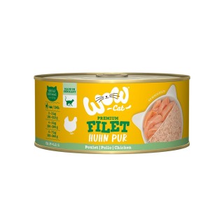 WOW CAT Hühnerfilet 12x70g