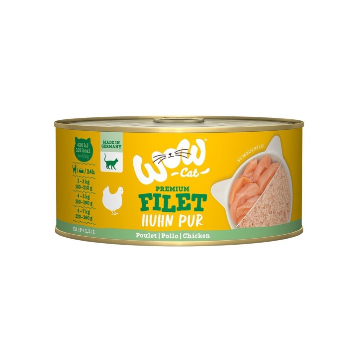 WOW CAT Hühnerfilet 12x70g