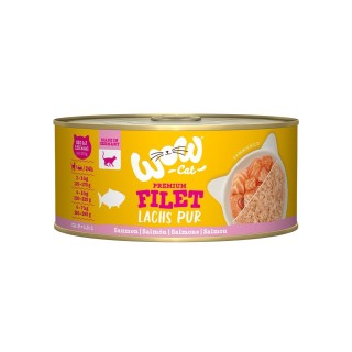 WOW CAT Lachsfilet 12x70g