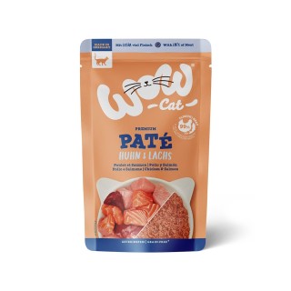WOW CAT Adult Huhn & Lachs 12x125g