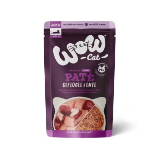 WOW CAT Senior Geflügel & Ente 12x125g