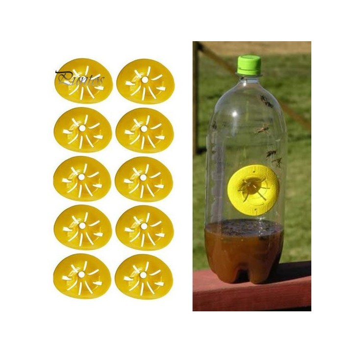 10/20-teiliges Wespenfallen-Werkzeug zum Aufhängen im Innen- und Außenbereich, effektiver Hornissen-Insektenfallenfänger für