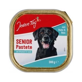 Jeden Tag Senior feine Pastete mit Huhn & Reis