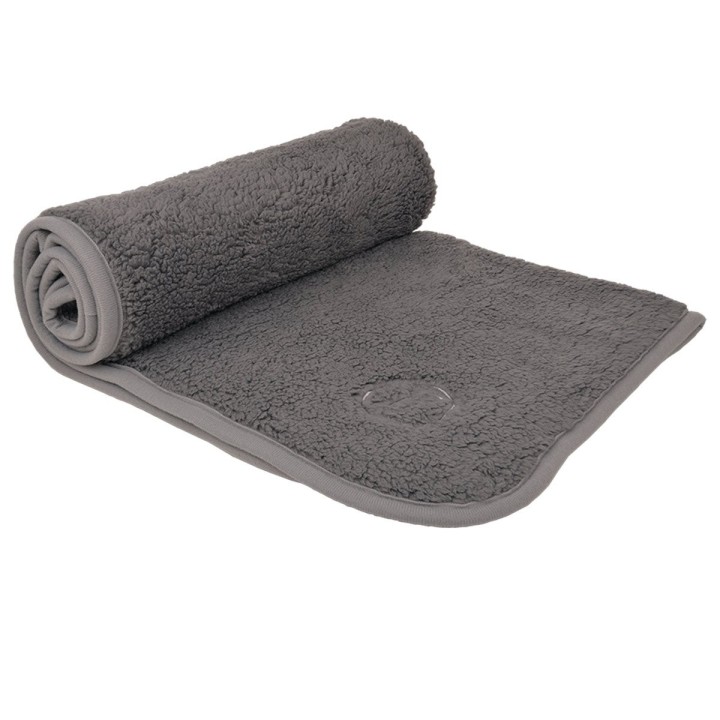 Petlando Kuscheldecke Anthea grau M 80x120cm