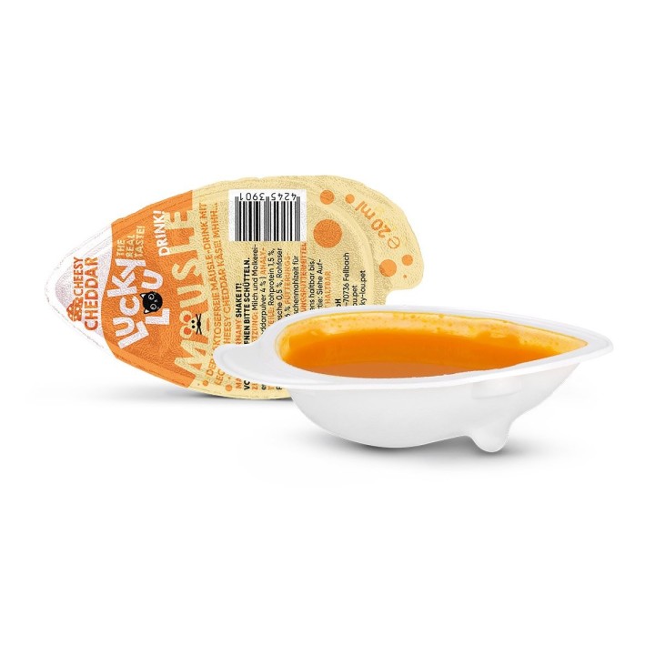 Lucky Lou Mäusle Drink-Snack Cheddar 28g