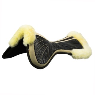 Acavallo CC Gel & Memory Foam Half Pad Lammfell - sand/natur