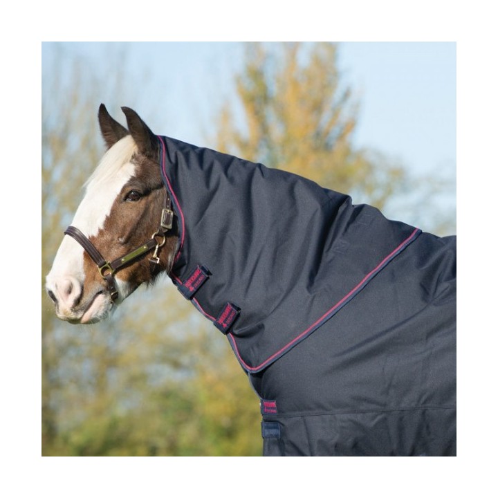 Horseware Amigo XL Neck Cover Lite 0g - Navy with Navy & Red Halsteil