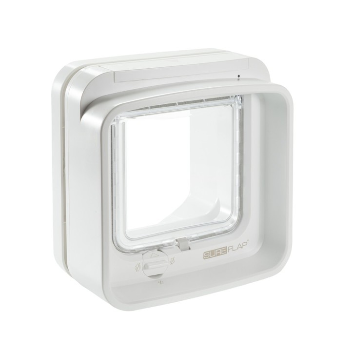 SureFlap DualScan™ Mikrochip Katzenklappe - Sureflap weiß