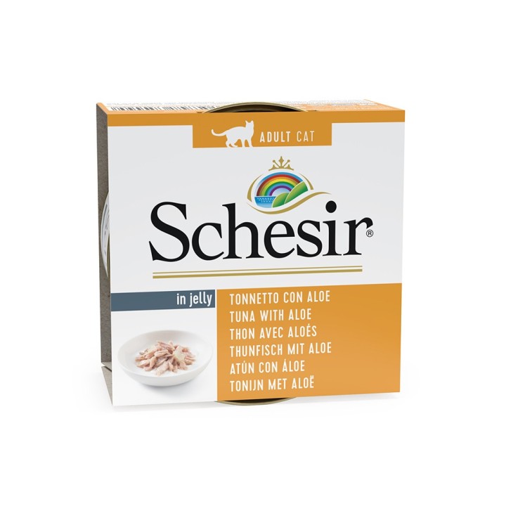 Schesir in Gelee 6 x 85 g - Thunfisch mit Aloe