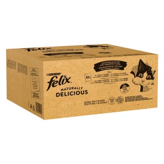 Megapack Felix Naturally Delicious 80 x 80 g - Geschmacksvielfalt vom Land