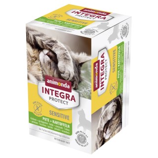 animonda Integra Protect Adult Sensitive Schale 6 x 100 g - Pute & Kartoffel