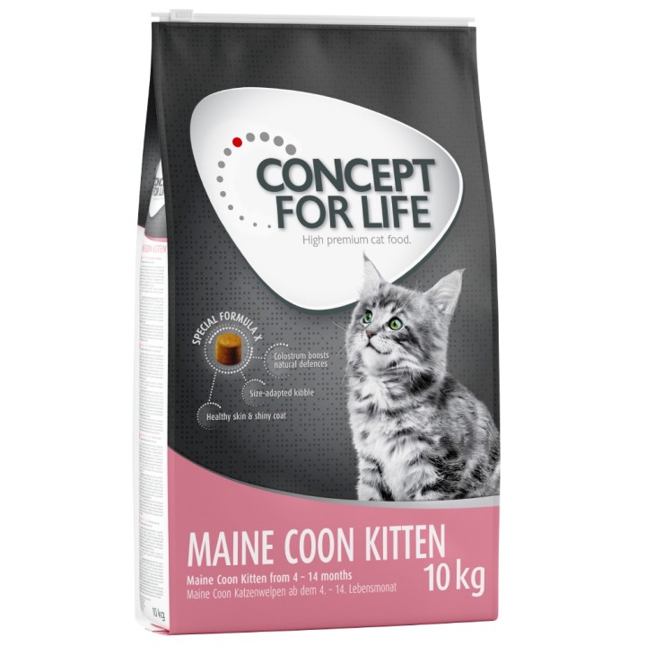 Sparpaket Concept for Life Trockennahrung zum Vorteilspreis - Maine Coon Kitten (2 x 10 kg)