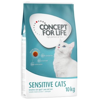 Sparpaket Concept for Life Trockennahrung zum Vorteilspreis - Sensitive Cats (2 x 10 kg)