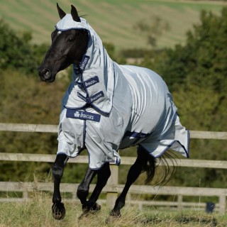 Bucas Buzz-Off X light Full Neck - Silver