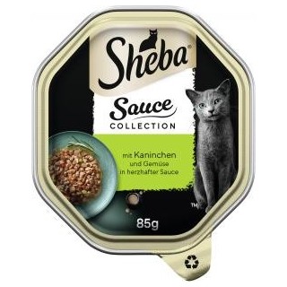 Sheba Sauce Collection mit Kaninchen und Gemüse in herzhafter Sauce