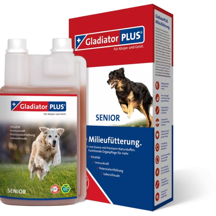 GladiatorPLUS Hund Senior - 500 ml