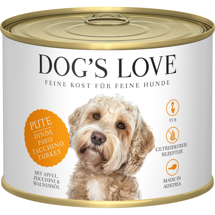 Dog's Love Hunde Nassfutter ADULT PUTE  - 200 g