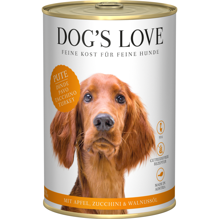 Dog's Love Hunde Nassfutter ADULT PUTE  - 400 g