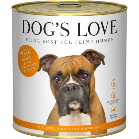 Dog's Love Hunde Nassfutter ADULT PUTE  - 800 g