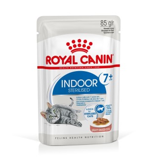 Royal Canin Indoor Sterilised 7+ in Soße - 12 x 85 g