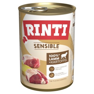RINTI Sensible 6 x 400 g - Lamm & Kartoffeln