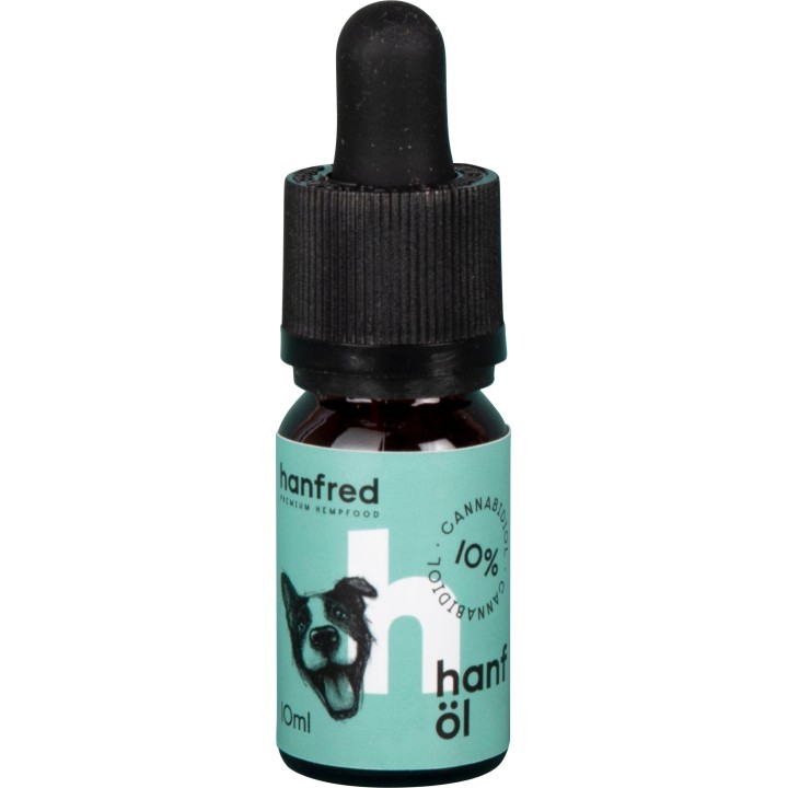 hanfred Hanfaromaöl Hunde 10 % - 10 ml