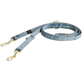 Kentucky Dogwear Hundeleine "Velvet" 200 cm - hellblau