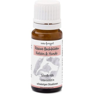 care4mypet Bachblüten Schnelle Hilfe - Katzen & Hunde - 10 g