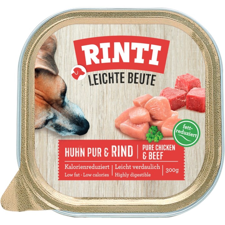 Sparpaket RINTI Leichte Beute 18 x 300 g - Huhn & Rind