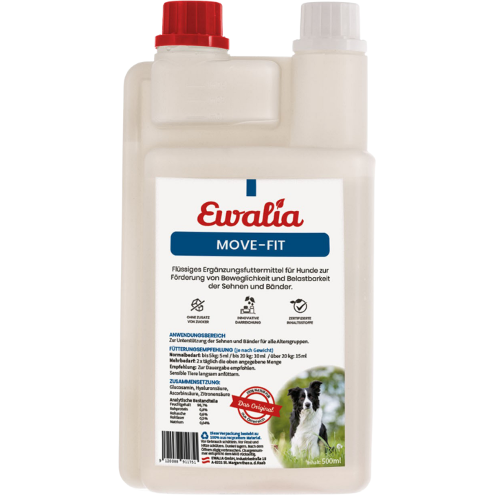 Ewalia Move - Fit für Hunde - 500 ml