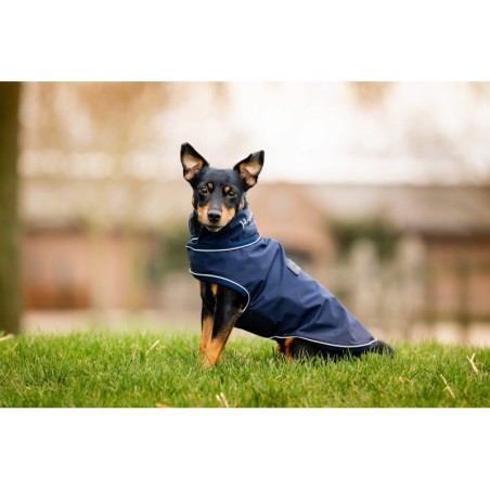 Horseware Ireland Hunderegenmantel Signature "Navy" - L