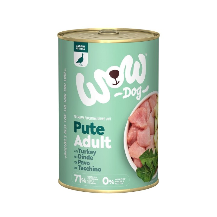 WOW Dog Pute Adult 6x400g