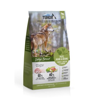 Tundra Dog Large Breed Pute, Huhn & Hering 11,34kg