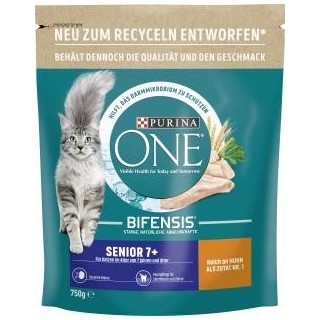 Purina One Bifensis Senior 7+ Reich an Huhn und Vollkorn-Getreide