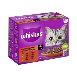 Whiskas 1+ Klassische Auswahl in Sauce