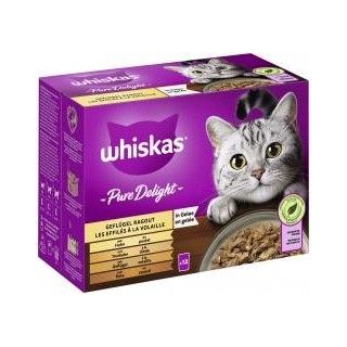 Whiskas Pure Delight Geflügel Ragout in Gelee