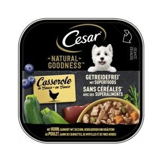 Cesar Natural Goodness Casserole in Sause mit Huhn