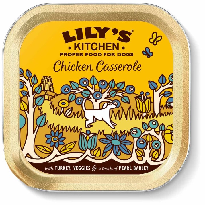 LILY'S KITCHEN Dog Casserole Huhn & Truthahn 10x150g