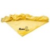 Schecker - Bestickte Mikrofaserdecke Premium [Sonnengelb - Hund mit Name]
