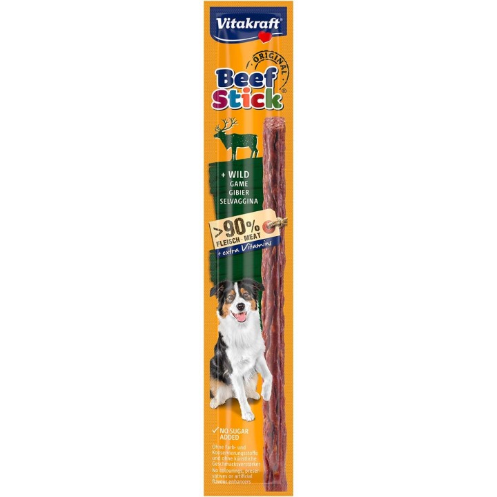 Vitakraft Hundesnack Beef-Stick mit Wild 50 Stück