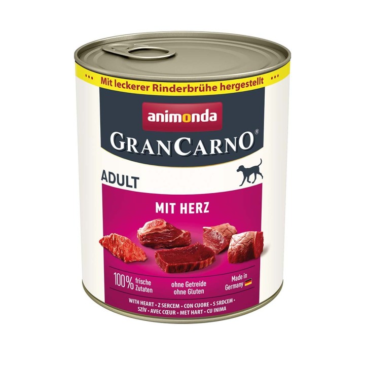 animonda GranCarno Adult mit Herz 6x800g