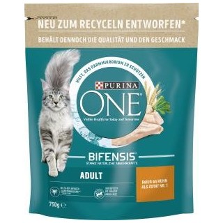 Purina One Bifensis Adult Reich an Huhn