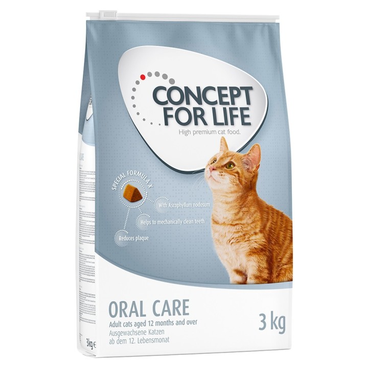Sparpaket Concept for Life Trockennahrung zum Vorteilspreis - Oral Care (3 x 3 kg)