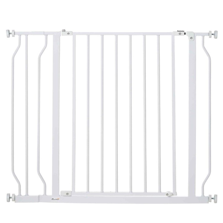 Hunde Türschutzgitter Treppenschutzgitter, 75-95 cm Hunde Türgitter