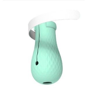 Kratzfeste Katzenschuhe, 4 Stück/Set, Pflegetasche, Haustierpfotenschutz zum Baden blau