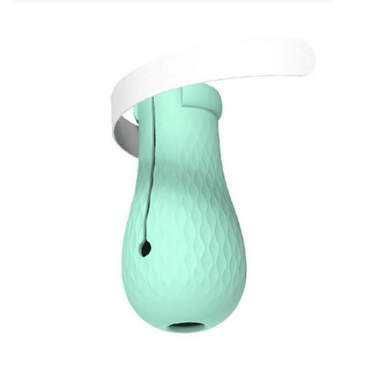 Kratzfeste Katzenschuhe, 4 Stück/Set, Pflegetasche, Haustierpfotenschutz zum Baden blau