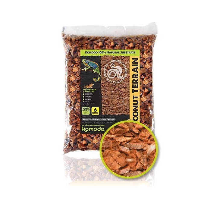 Komodo Coconut Terrain - Kokosnuss-Substrat 6L