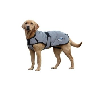 Weatherbeeta Comfitec Reflektierende Hundejacke 25cm silber