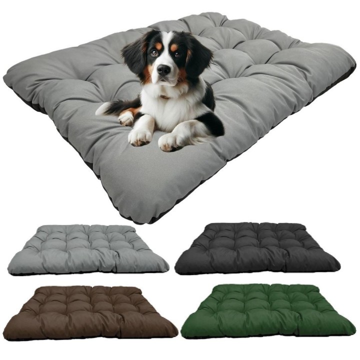 Wasserdichtes Hundebettkissen PRESTIGE 4 FARBEN, ML XL M schlachtschiff grau