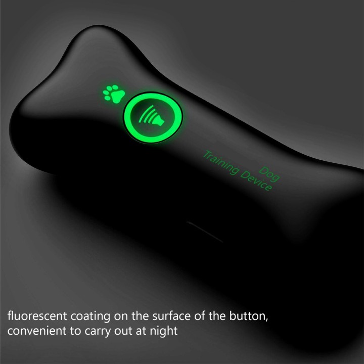 D9 Antibellgerät, Hundebellkontrolle, Verhaltenstraining, wasserdichtes, wiederaufladbares Werkzeug, geeignet für grau